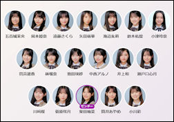 あたしが考える乃木坂46の18名選抜フォーメーションだそうです